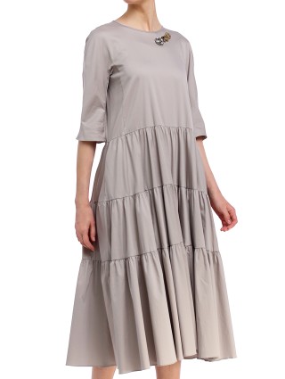 Сіра сукня MAX MARA : фото 5 - Invogue